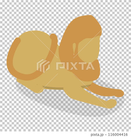 3D Isometric Flat  Set of Egypt Symbols. Item 7 116004416