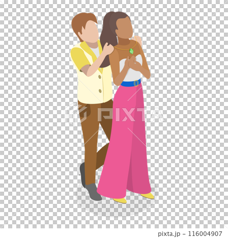 3D Isometric Flat  Illustration of Jewelry Shop. Item 5 116004907