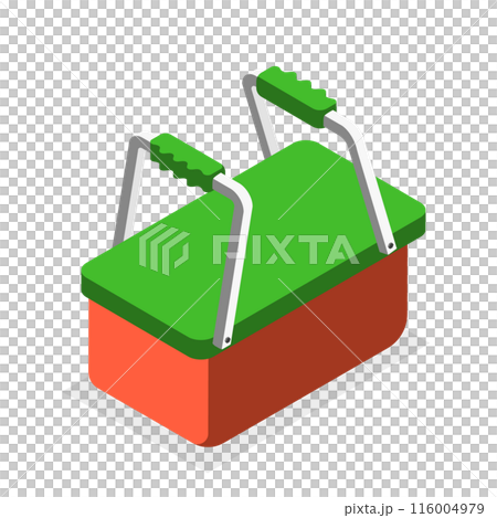 3D Isometric Flat Set of Portable Refrigerators. Item 2 3D Isometric Flat Set of Portable Refrigerators. Item 2 116004979