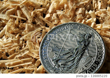 2 Pounds Britania 1 oz Fine silver coin 2021. 2 Pounds Britania 1 oz Fine silver coin 2021. 116005220