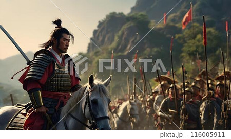 日本の武士/侍 116005911