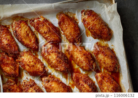 baked crispy chicken wings baked crispy chicken wings 116006132
