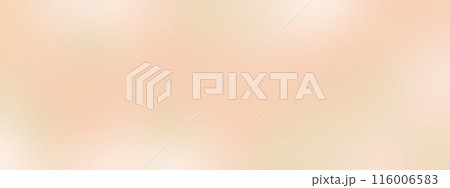 Gradient peach background with a touch of beige. Soft bg for template layouts, for product presentations, flyer , banner. Vector abstract illustration 116006583