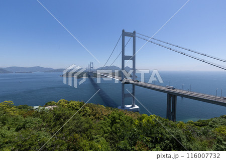 糸山展望台から見た来島海峡(しまなみ海道) 糸山展望台から見た来島海峡(しまなみ海道) 116007732