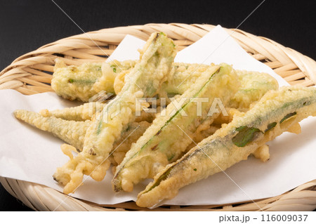 オクラの天麩羅 116009037