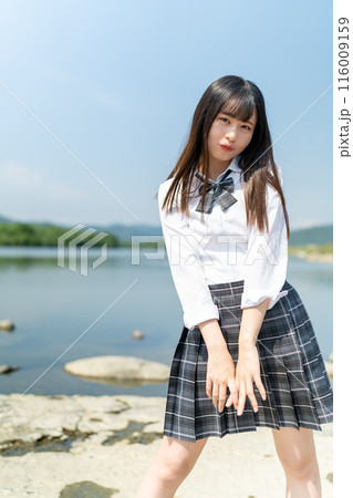 川原水辺ポートレート 川原水辺ポートレート 116009159