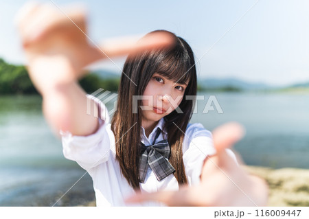 川原水辺ポートレート 116009447