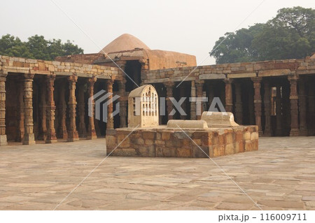 インド デリー クトゥブ･ミナールの遺跡群 116009711