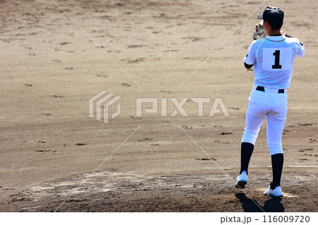 高校野球のピッチャー 116009720