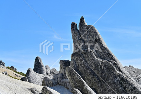 燕岳のイルカ岩 燕岳のイルカ岩 116010199