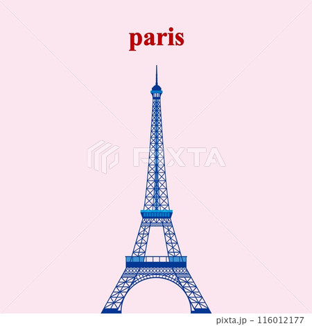 エッフェル塔　tour eiffel　パリ　paris 116012177