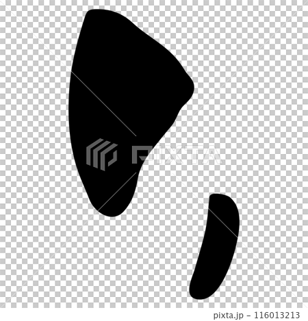 り(ひらがな)/手書きの筆文字 り(ひらがな)/手書きの筆文字 116013213