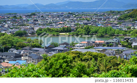 池田湖　池田湖公園（長崎県大村市） 116013435
