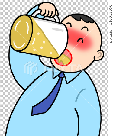 病気・疾病 - アルコール依存症・酒飲み・アルコール中毒 116013950