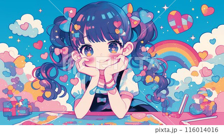 ゆめ可愛い女の子　AI 116014016