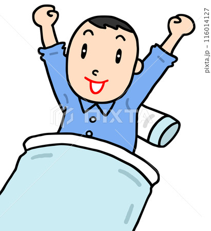 健康 - 早起き・目覚め・起床・離床 116014127