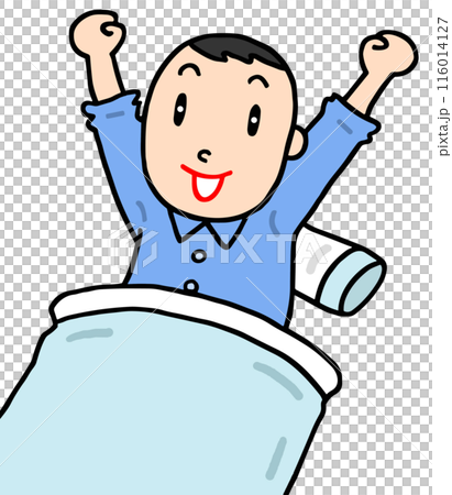 健康 - 早起き・目覚め・起床・離床 116014127