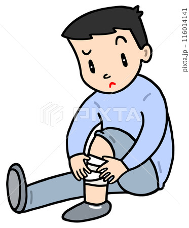 怪我 - 打撲・裂傷・脚の怪我 116014141