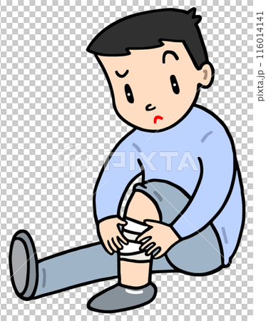 怪我 - 打撲・裂傷・脚の怪我 116014141