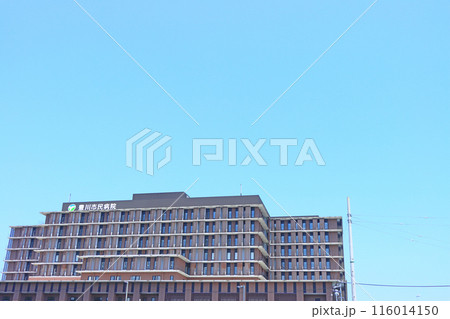 愛知県豊川市、豊川市民病院の風景 116014150