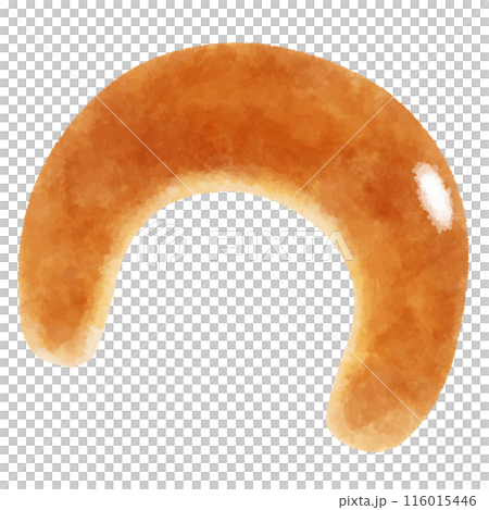 Illustration of Austrian bread: Nussbeugel 116015446