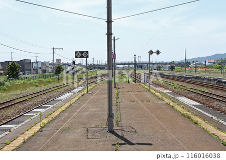 長万部駅　JR長万部駅　おしゃまんべ　Oshamambe　H47　函館本線　室蘭本線 116016038