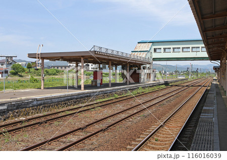 長万部駅　JR長万部駅　おしゃまんべ　Oshamambe　H47　函館本線　室蘭本線 116016039