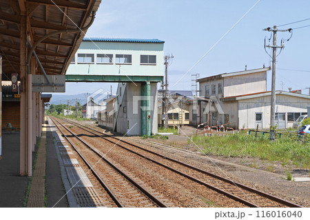 長万部駅　JR長万部駅　おしゃまんべ　Oshamambe　H47　函館本線　室蘭本線 116016040