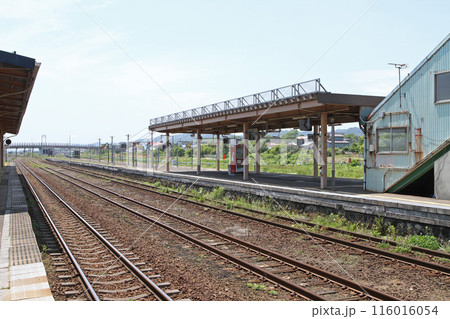 長万部駅　JR長万部駅　おしゃまんべ　Oshamambe　H47　函館本線　室蘭本線 116016054