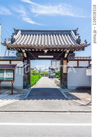 京都市左京区北門前町の寂光寺(本因坊ゆかりの寺院) 山門 京都市左京区北門前町の寂光寺(本因坊ゆかりの寺院) 山門 116016318