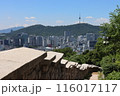 ソウルのシンボル南山タワー 116017117