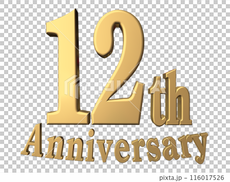 3DCG角色「12th Anniversary/12th Anniversary」金、金 116017526