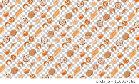 16:9　オーストリアのパンの背景素材 116017563