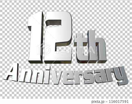 3DCG角色「12th Anniversary/12th Anniversary」銀、銀 3DCG角色「12th Anniversary/12th Anniversary」銀、銀 116017591