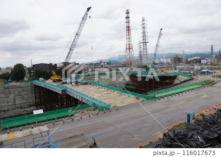 中央新幹線 神奈川県駅(仮称) さがみはらリニアひろばより 2024/6/29 116017673