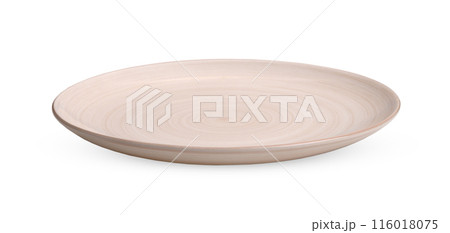 pink plate on white background 116018075
