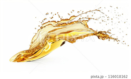 エンジンオイルのスプラッシュ 116018162