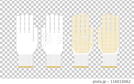 軍手のイラスト　セット 116018862