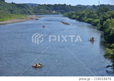 米代川いかだ下り 米代川いかだ下り 116018878