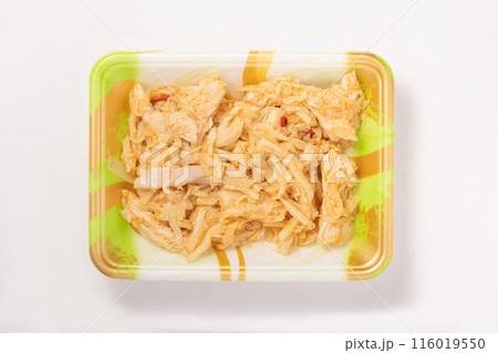 蒸し鶏 穂先メンマ和え 蒸し鶏 穂先メンマ和え 116019550