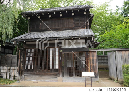 日本の東京、江戸時代、明治時代、昔の暮しの風景、、江戸東京たてもの園、 日本の東京、江戸時代、明治時代、昔の暮しの風景、、江戸東京たてもの園、 116020366