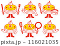 パンケーキをモチーフにしたキャラクター #1 パンケーキをモチーフにしたキャラクター #1 116021035