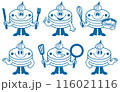 パンケーキをモチーフにしたキャラクター #4 パンケーキをモチーフにしたキャラクター #4 116021116