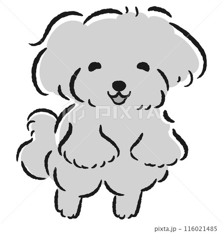 ジャンプする犬のイラスト ジャンプする犬のイラスト 116021485