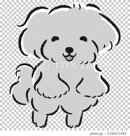 ジャンプする犬のイラスト ジャンプする犬のイラスト 116021485