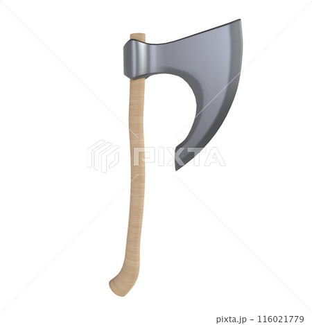 Axe isolated on white background Axe isolated on white background 116021779