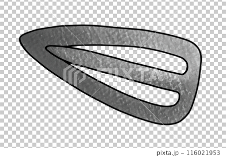 寬鬆簡約髮夾模擬風格 116021953
