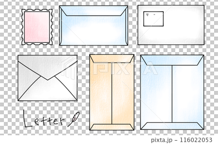 ゆるめシンプル手紙セット アナログ風 ゆるめシンプル手紙セット アナログ風 116022053