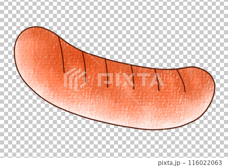 Loose and simple sausage analog style 116022063