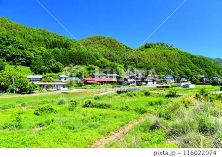 長野県伊那市高遠町藤沢の風景(長野県伊那市)【2024.6】 116022074